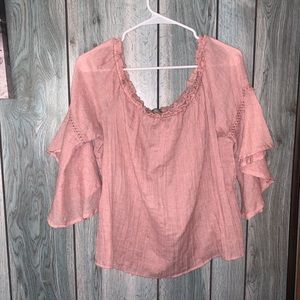 Off the shoulder top